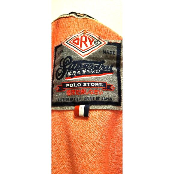 Superdry Men's Polo Light Orange Size XL - (Runs small) - Picture 5 of 6